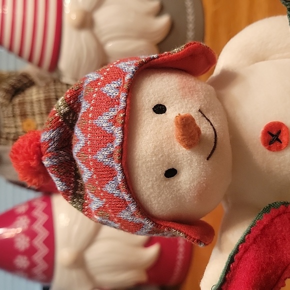 Hallmark Jingle Pals 2017 Stocking Hung With Care Singing Snowman - Picture 3 of 9